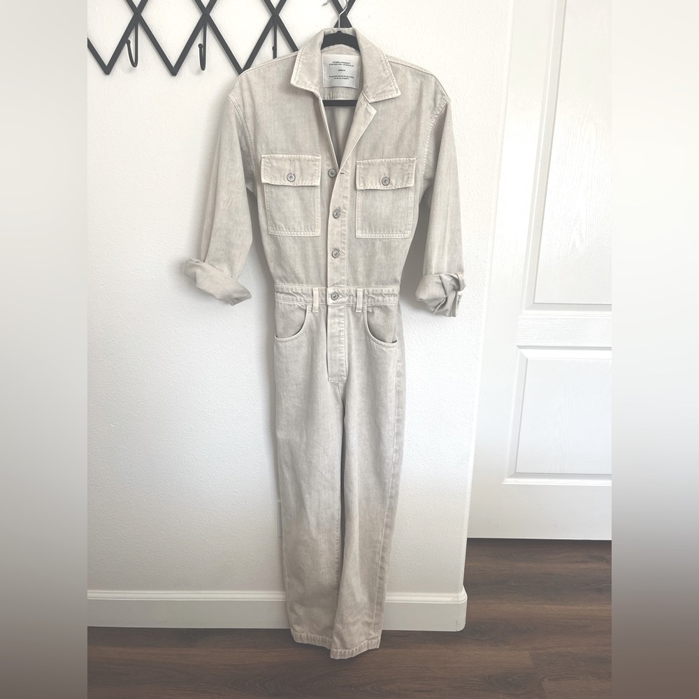 Citizens of Humanity Liu Jumpsuit in Desert Haze. Excellent condition.